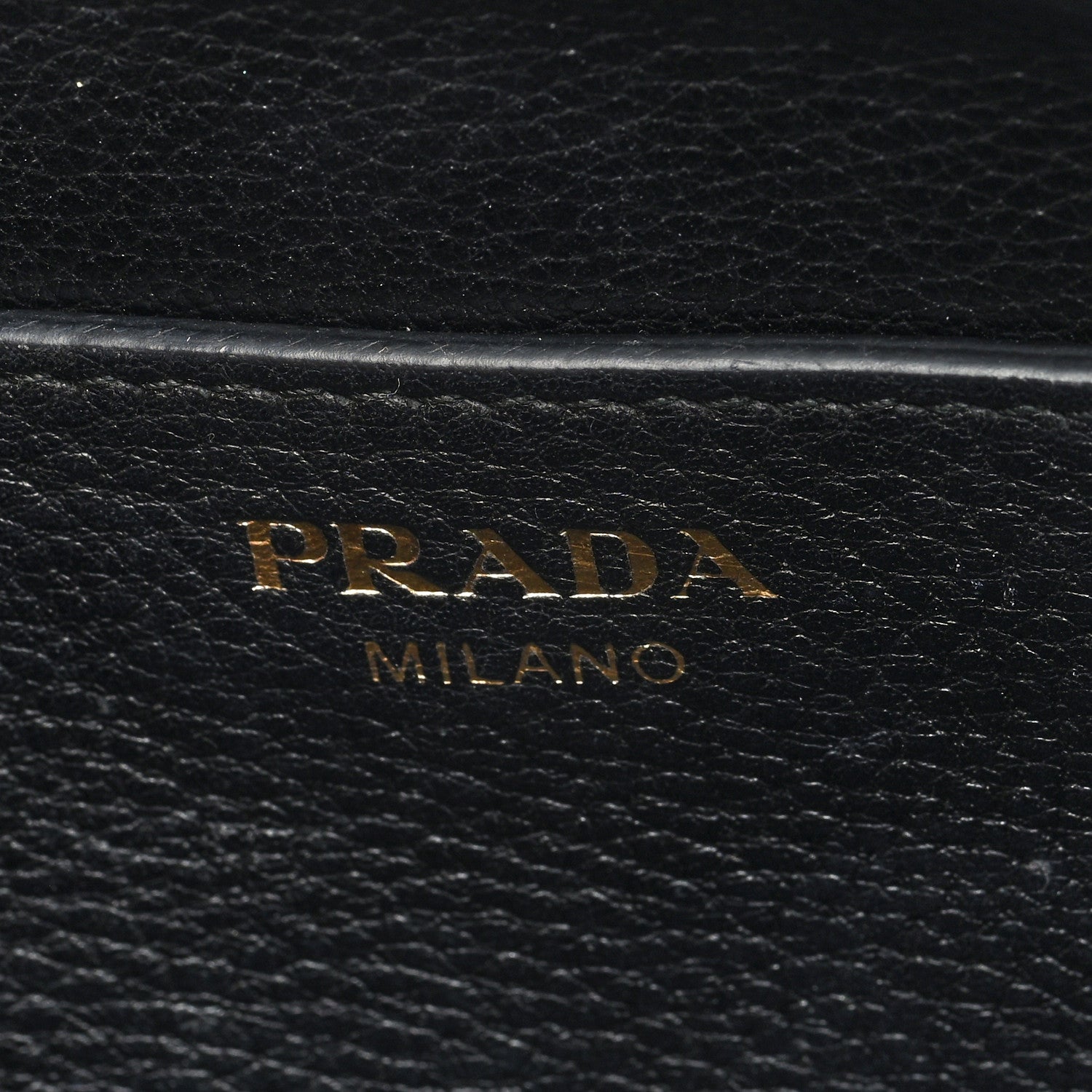 Prada Vitello Daino Logo Belt Bag Black 6 of 9