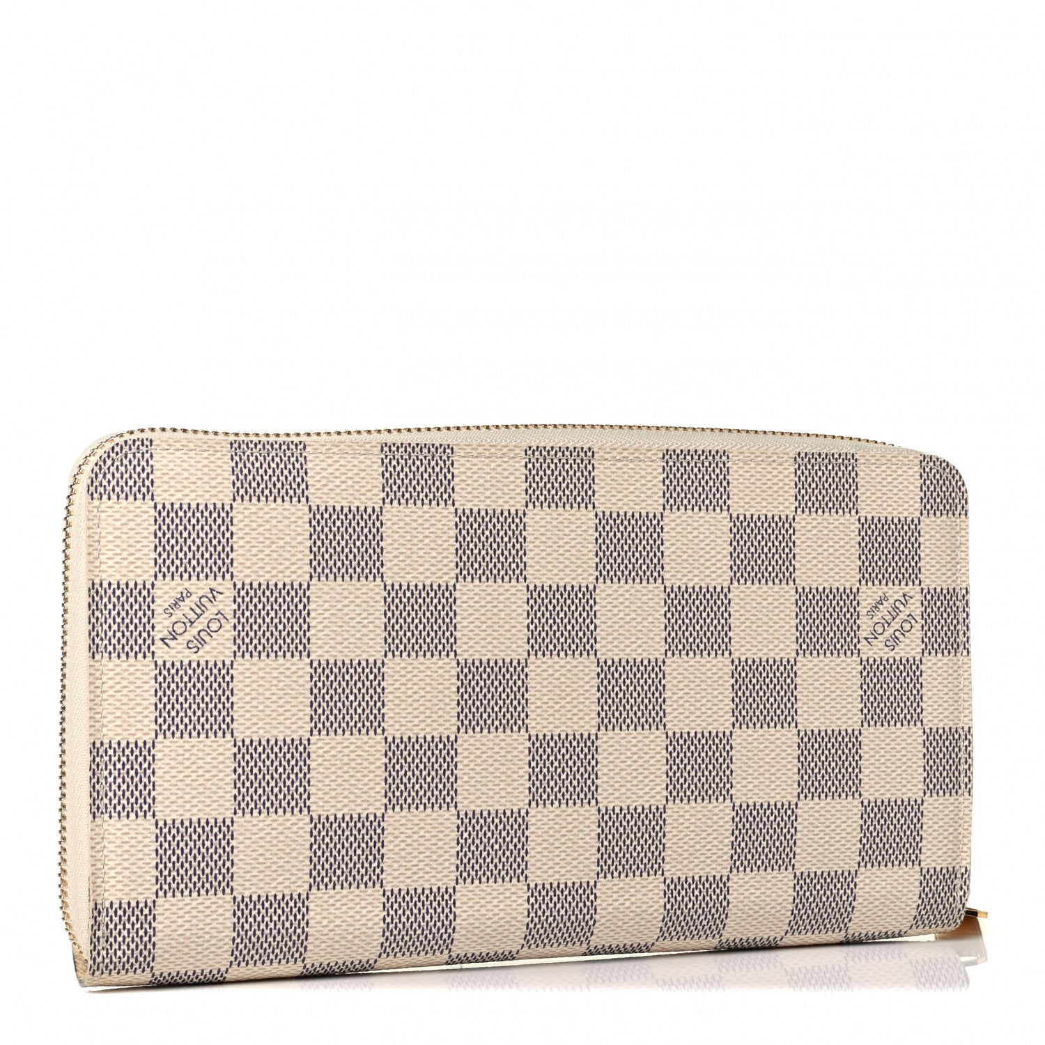 Louis Vuitton Damier Azur Zippy Organizer Wallet 2 of 5