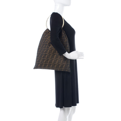 Fendi Zucca Handbag Tobacco 2 of 8