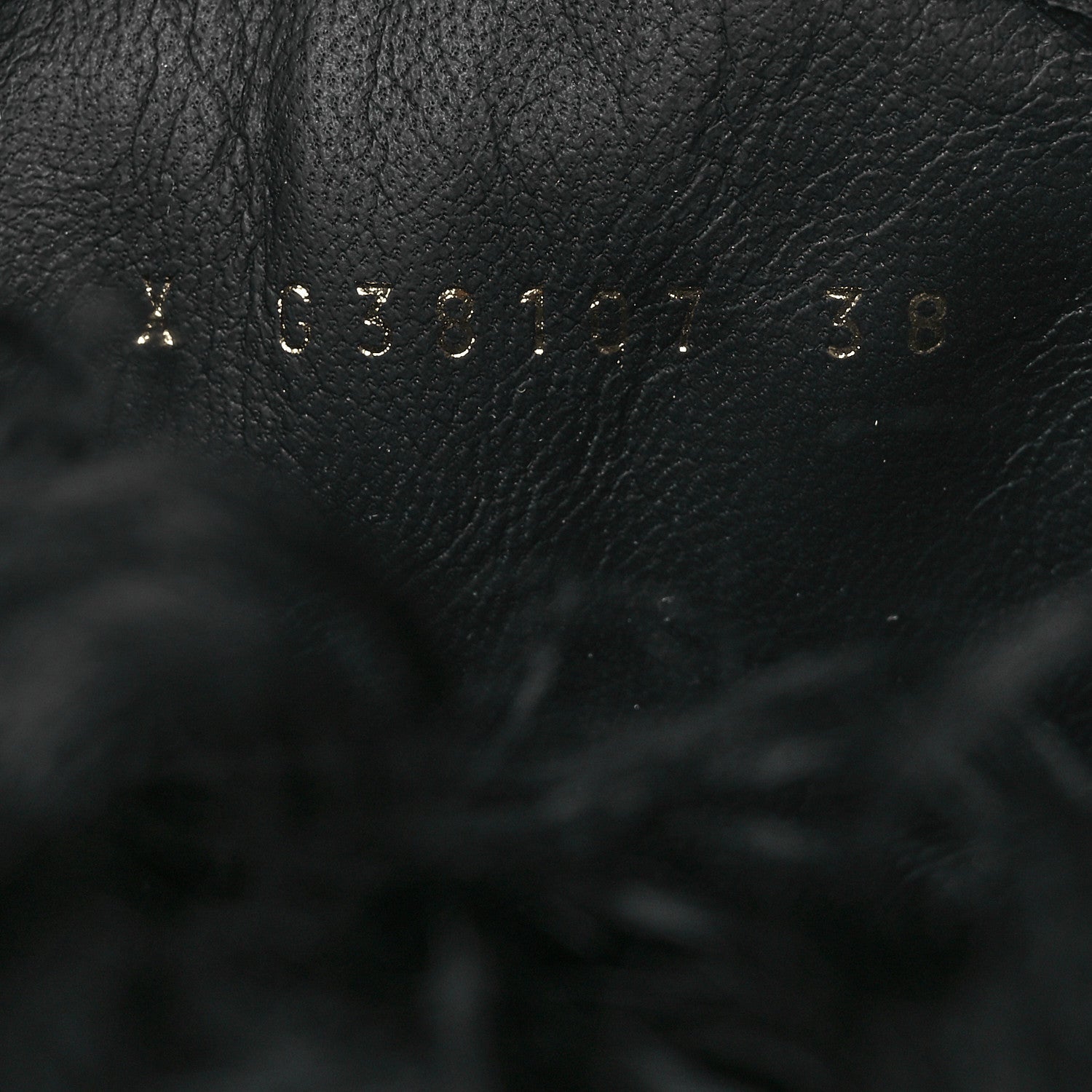 Chanel Shearling Sheepskin High Boots 38 Black 10 of 10