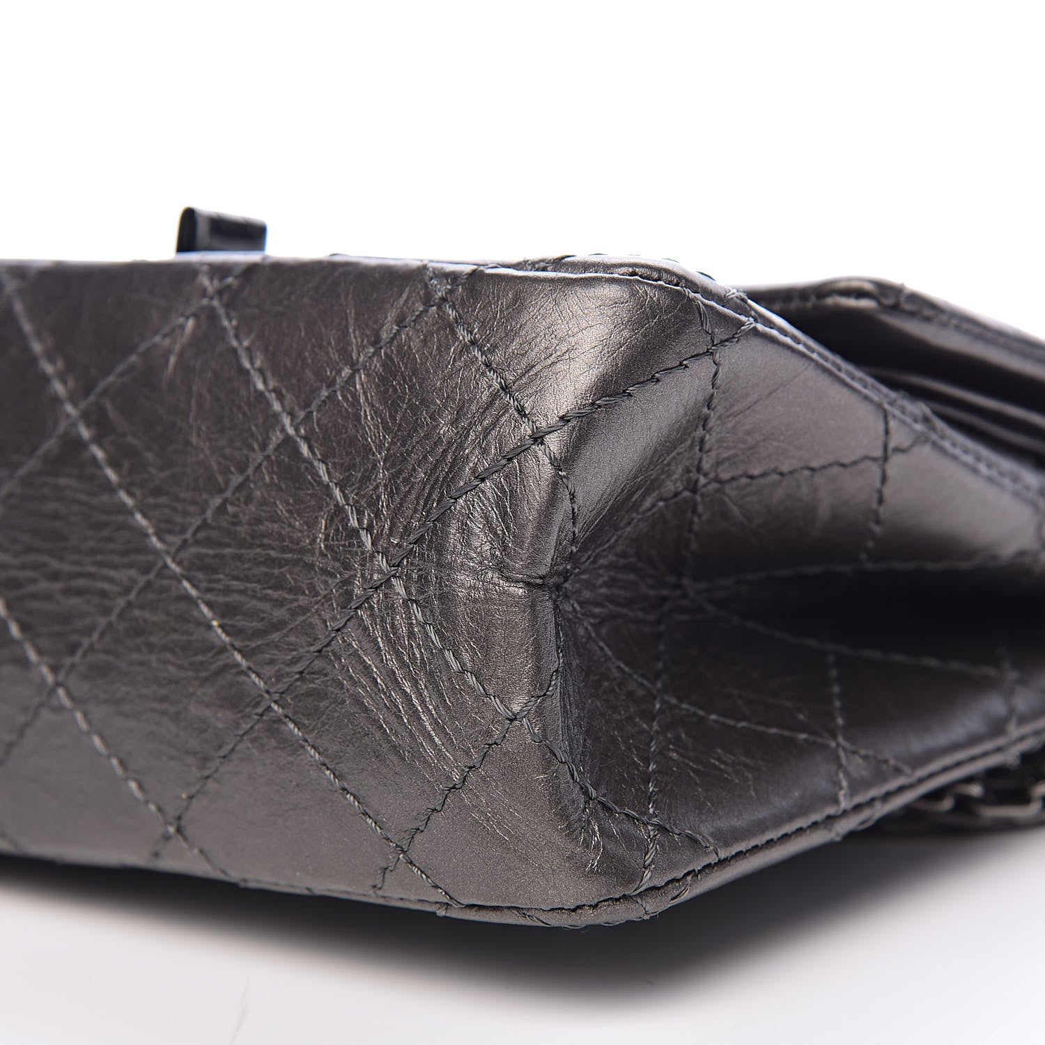 Chanel Aged Calfskin Quilted 2.55 Reissue 224 Flap 9 of 10