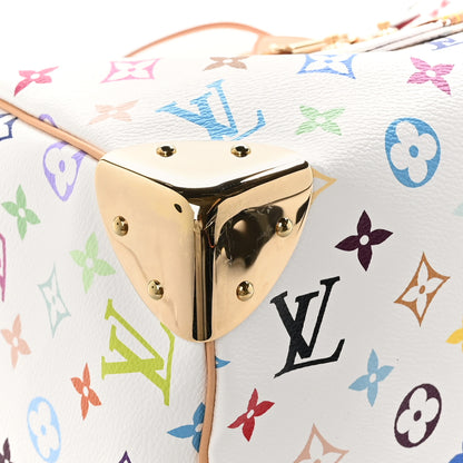 Louis Vuitton Monogram Multicolor Speedy 30 White 8 of 11