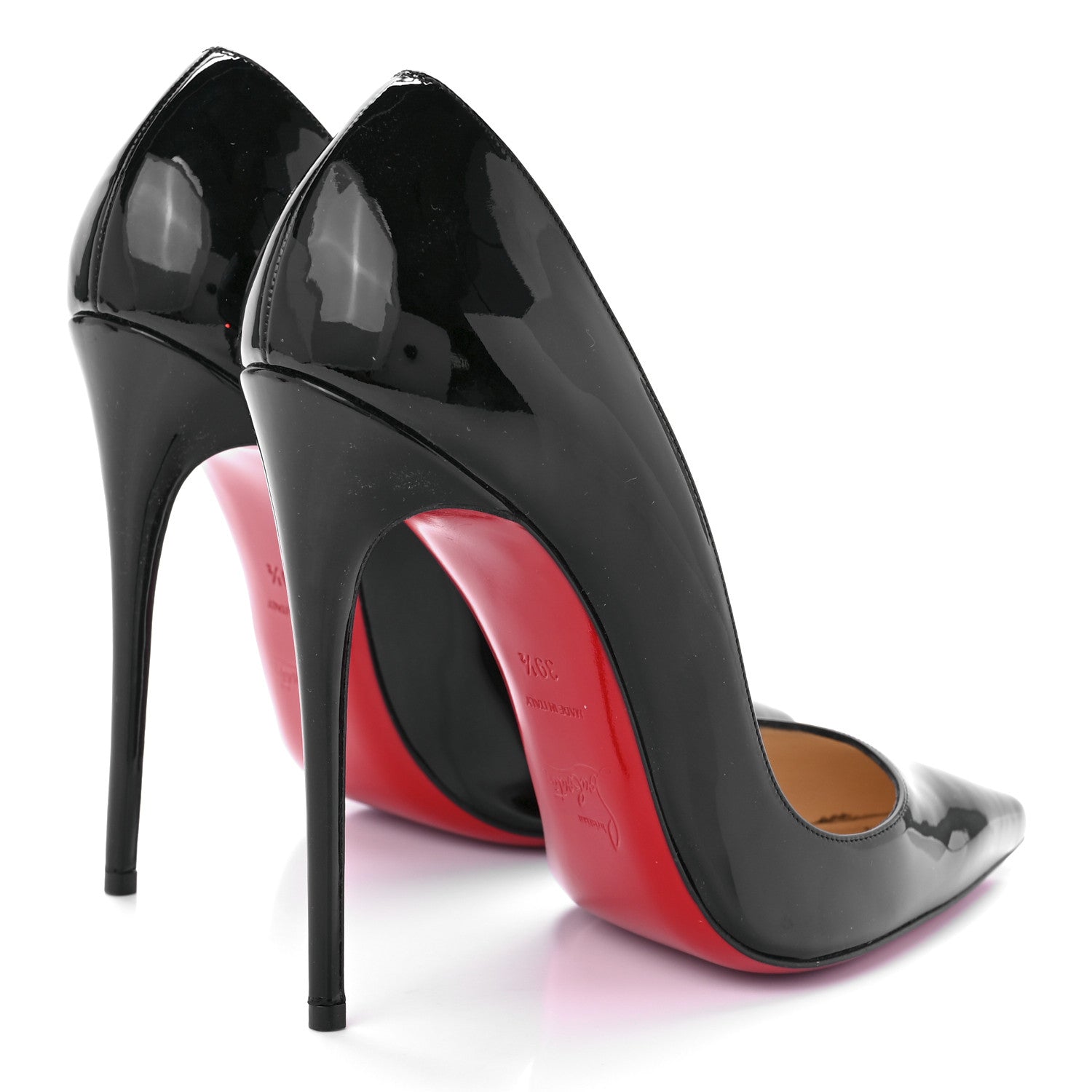 Christian Louboutin Patent So Kate 120 Pumps 39.5 Black 4 of 7