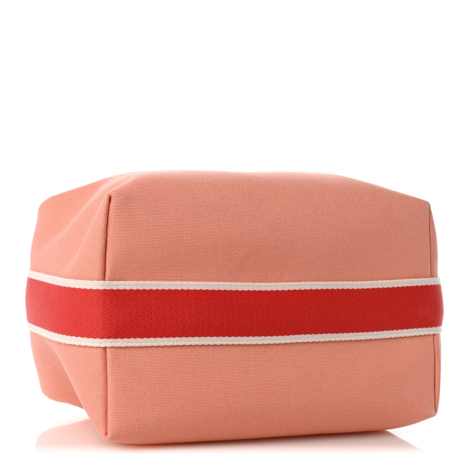 Hermes Canvas Large Bride-A-Brac Pouch Goyave 4 of 9