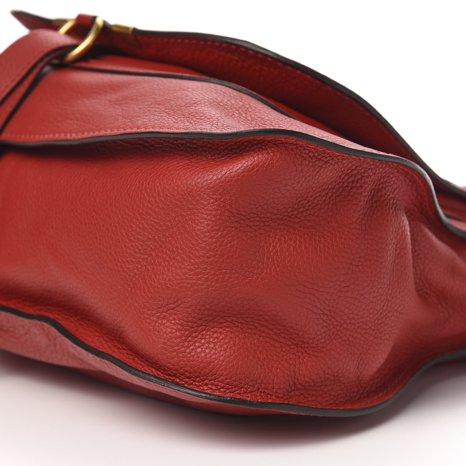 Chloe Calfskin Medium Marcie Satchel Red 9 of 10