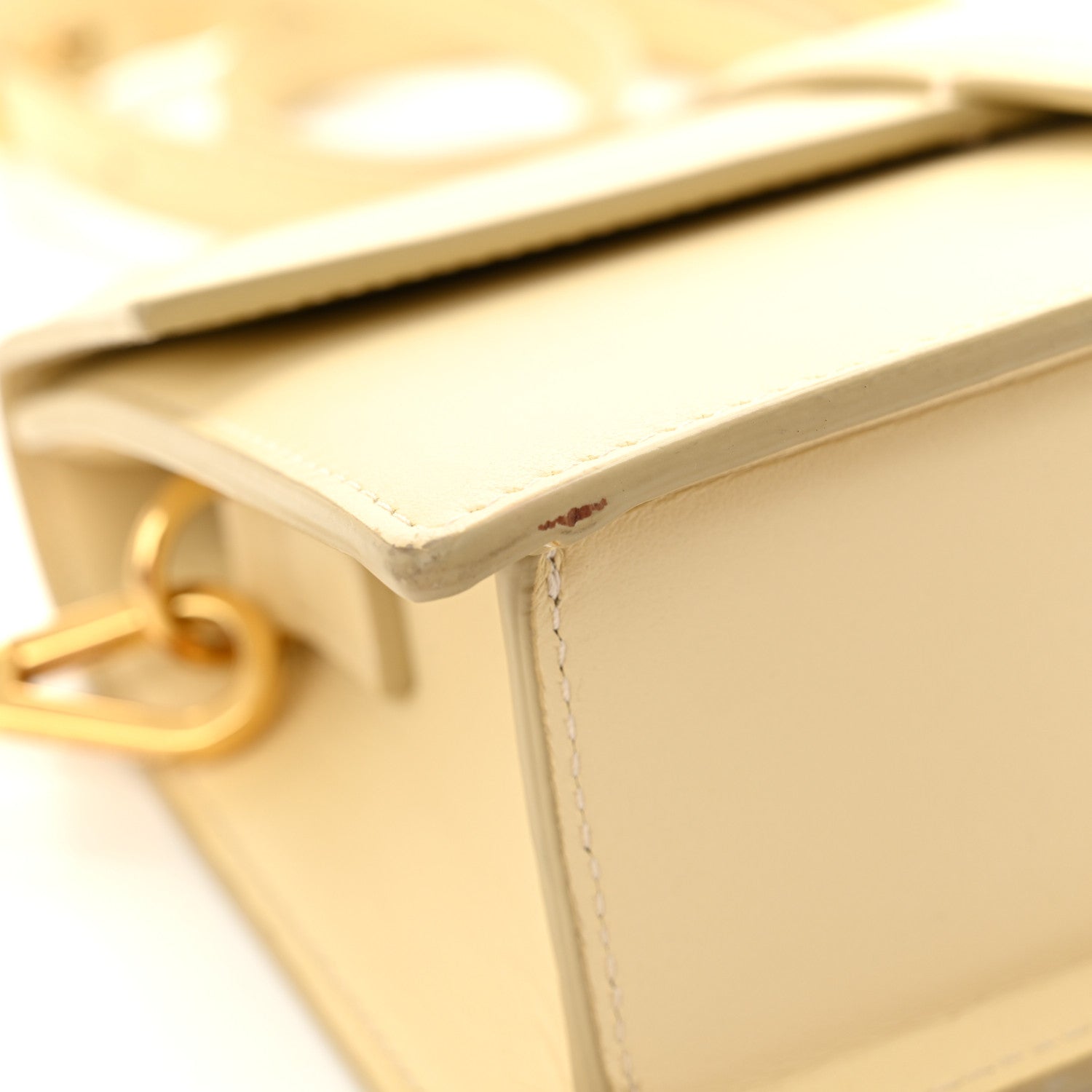 Jacquemus Smooth Calfskin Le Grand Bambino Ivory 13 of 14