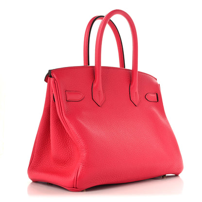 Hermes Togo Birkin 30 Rose Extreme 2 of 11