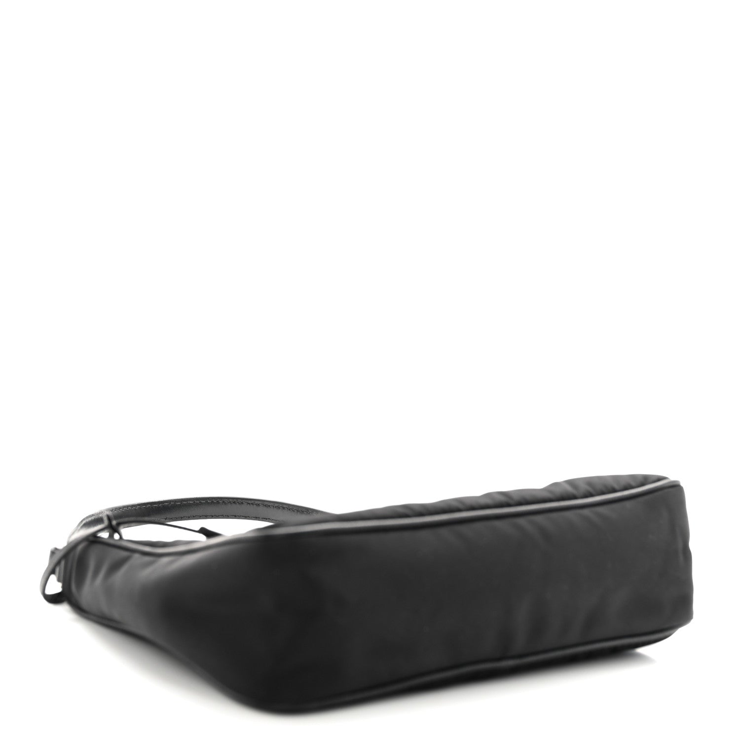Prada Tessuto Nylon Saffiano Mini Re-Edition 2005 Bag Black 4 of 11