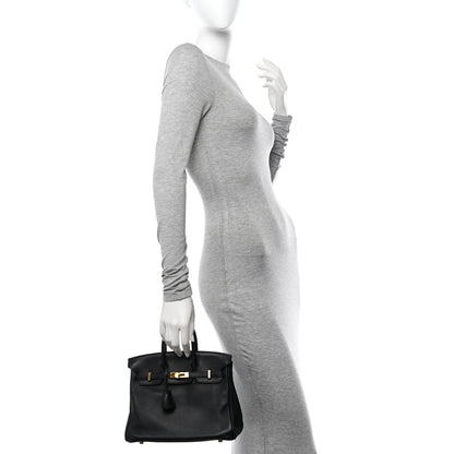Hermes Swift Birkin 25 Black 2 of 10
