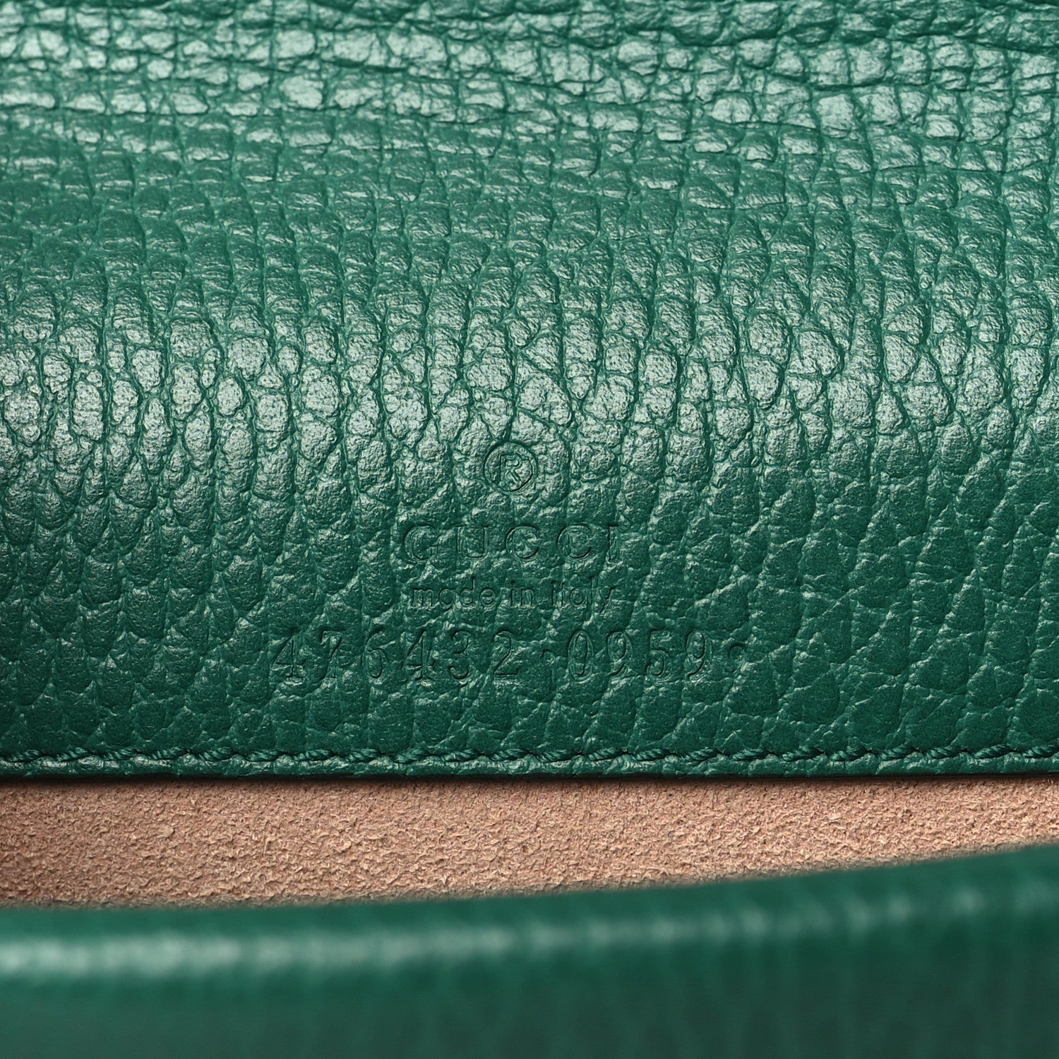 Gucci Dollar Calfskin Crystal Super Mini Dionysus Shoulder Bag Emerald 6 of 9