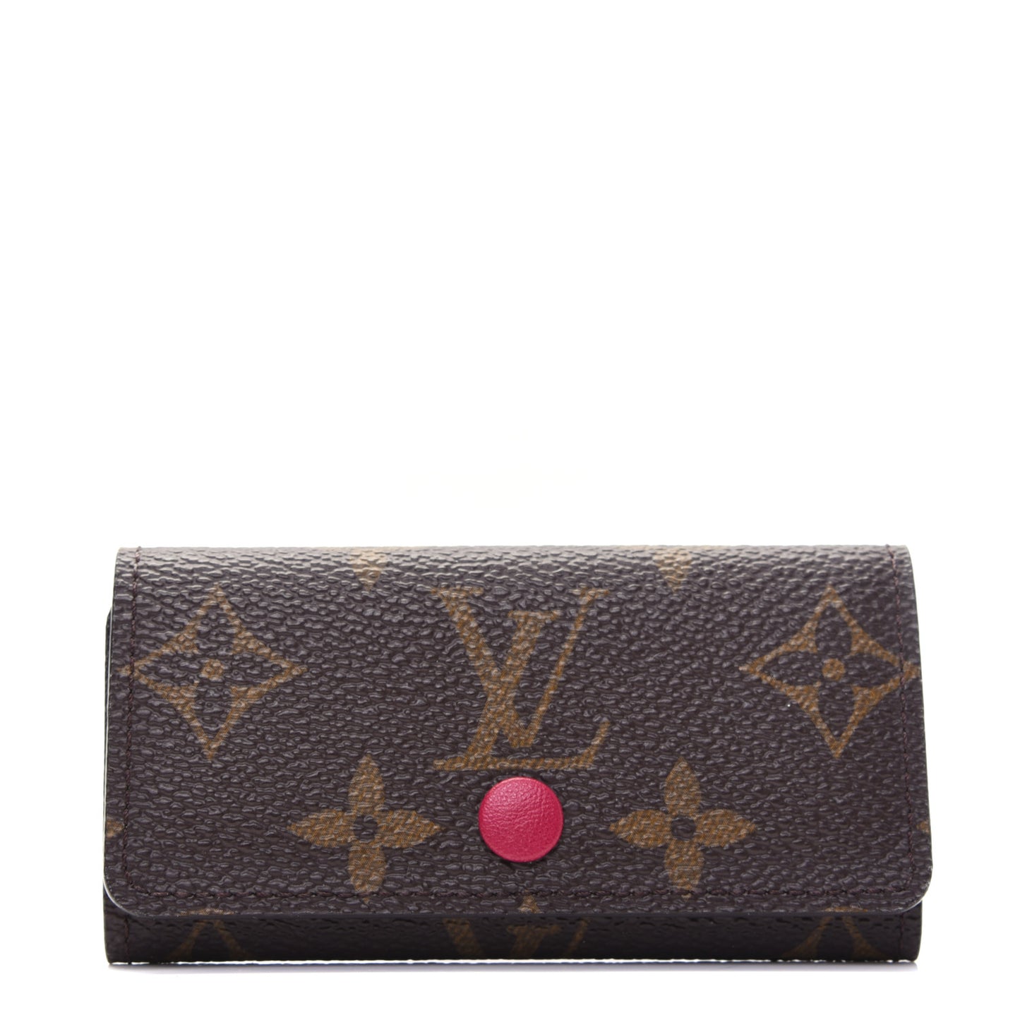 Monogram 4 Key Multicles Holder Fuchsia