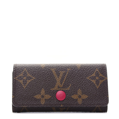 Louis Vuitton Monogram 4 Key Multicles Holder Fuchsia 1 of 9