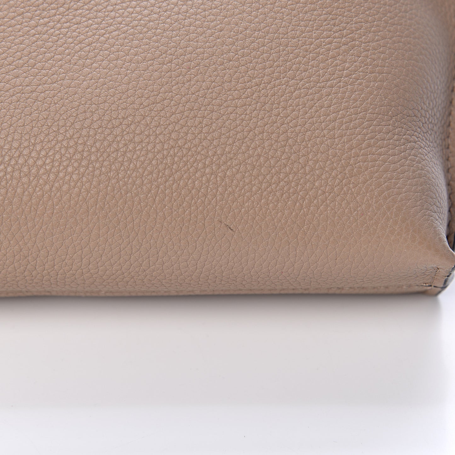 Grained Calfskin Small Missy Bag Sand