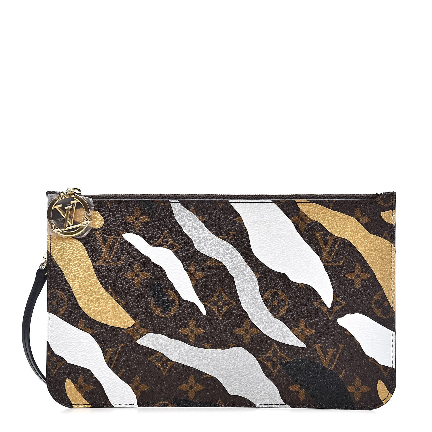 Louis Vuitton X LOL Monogram Neverfull MM GM Pochette Gold Silver 1 of 7