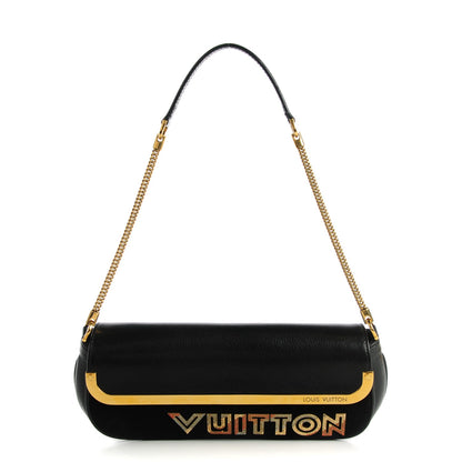 Louis Vuitton Chevre Suede Crystal Avant Garde Pochette Black 1 of 7