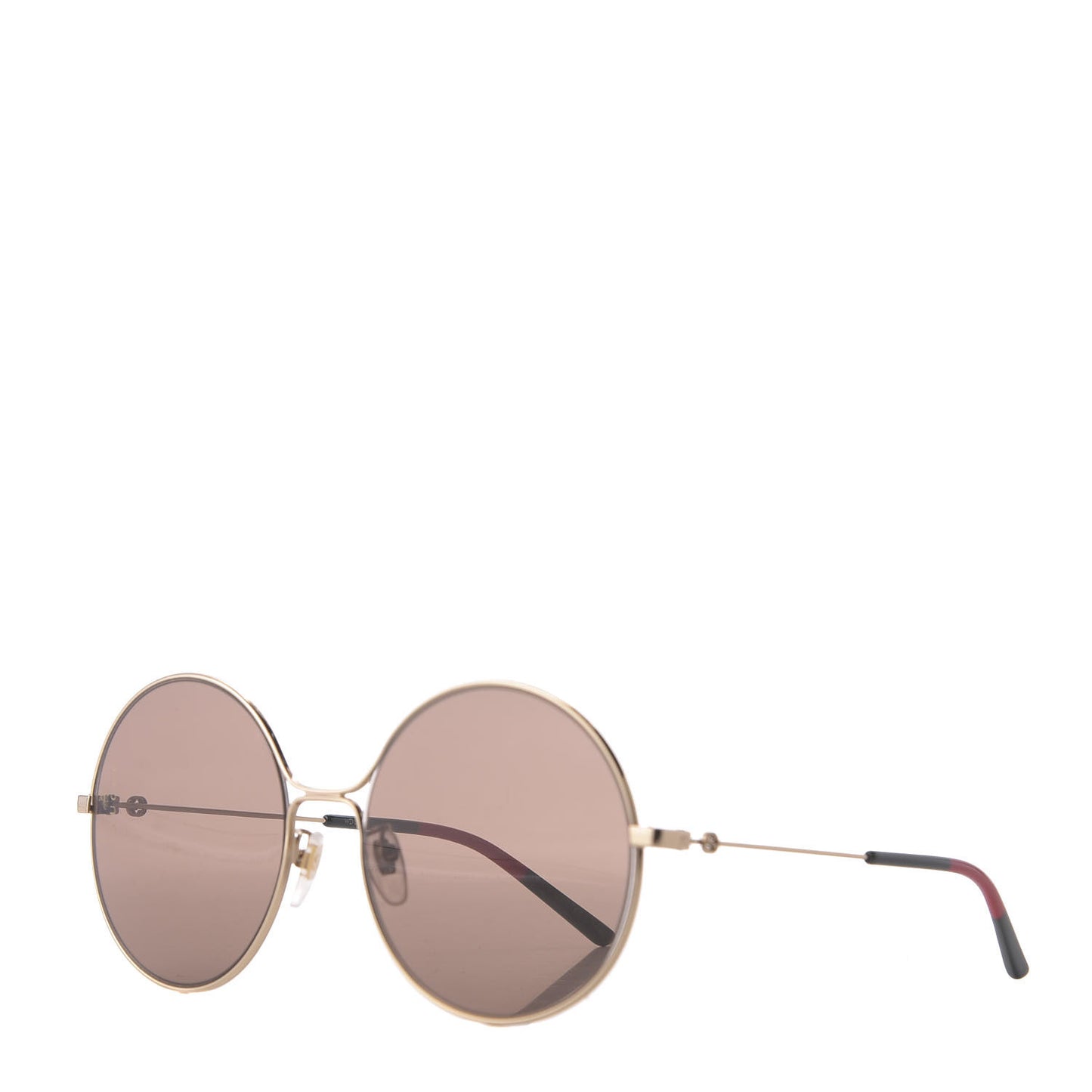 Round Sunglasses GG0395S Red Green