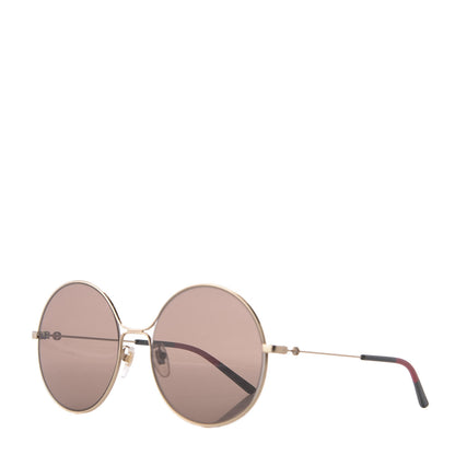Gucci Round Sunglasses GG0395S Red Green 1 of 8