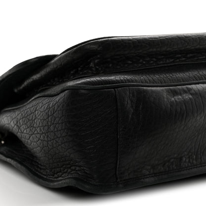 Saint Laurent Grained Lambskin Monogram Large Niki Chain Satchel Black 10 of 13