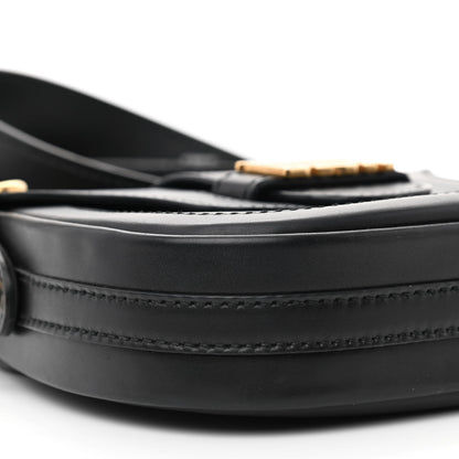 Christian Dior Calfskin D Fence Saddle Bag Black 9 of 11