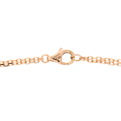 Cartier 18K Pink Gold 2 Diamond LOVE Necklace 7 of 8