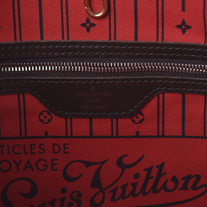 Louis Vuitton Damier Ebene Neverfull MM 7 of 8