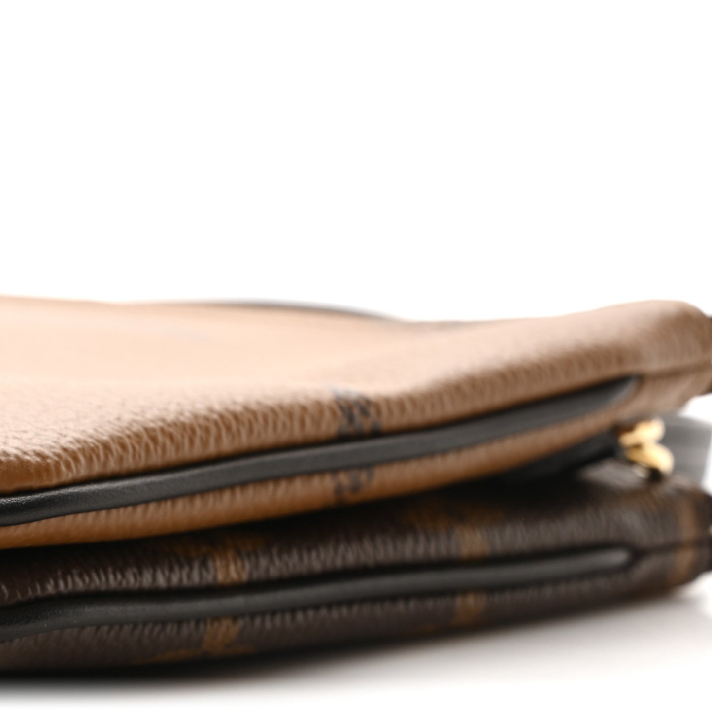Reverse Monogram Giant Double Zip Pochette