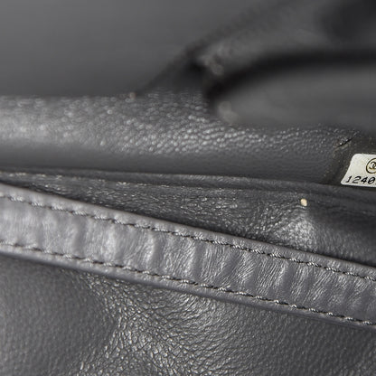 Chanel Aged Calfskin Quilted Large Reissue Camera Case Grey 7 of 20