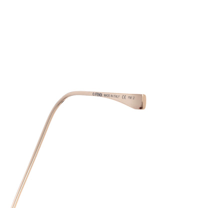 Fendi Square Sunglasses FF 0317/S Gold 6 of 7