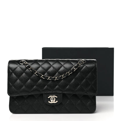 Chanel Caviar Quilted Medium Double Flap Black 11 of 11