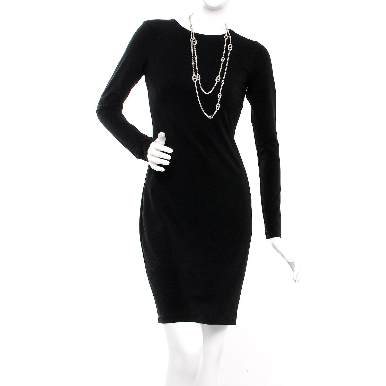 Hermes Sterling Silver Farandole Necklace 160 3 of 8