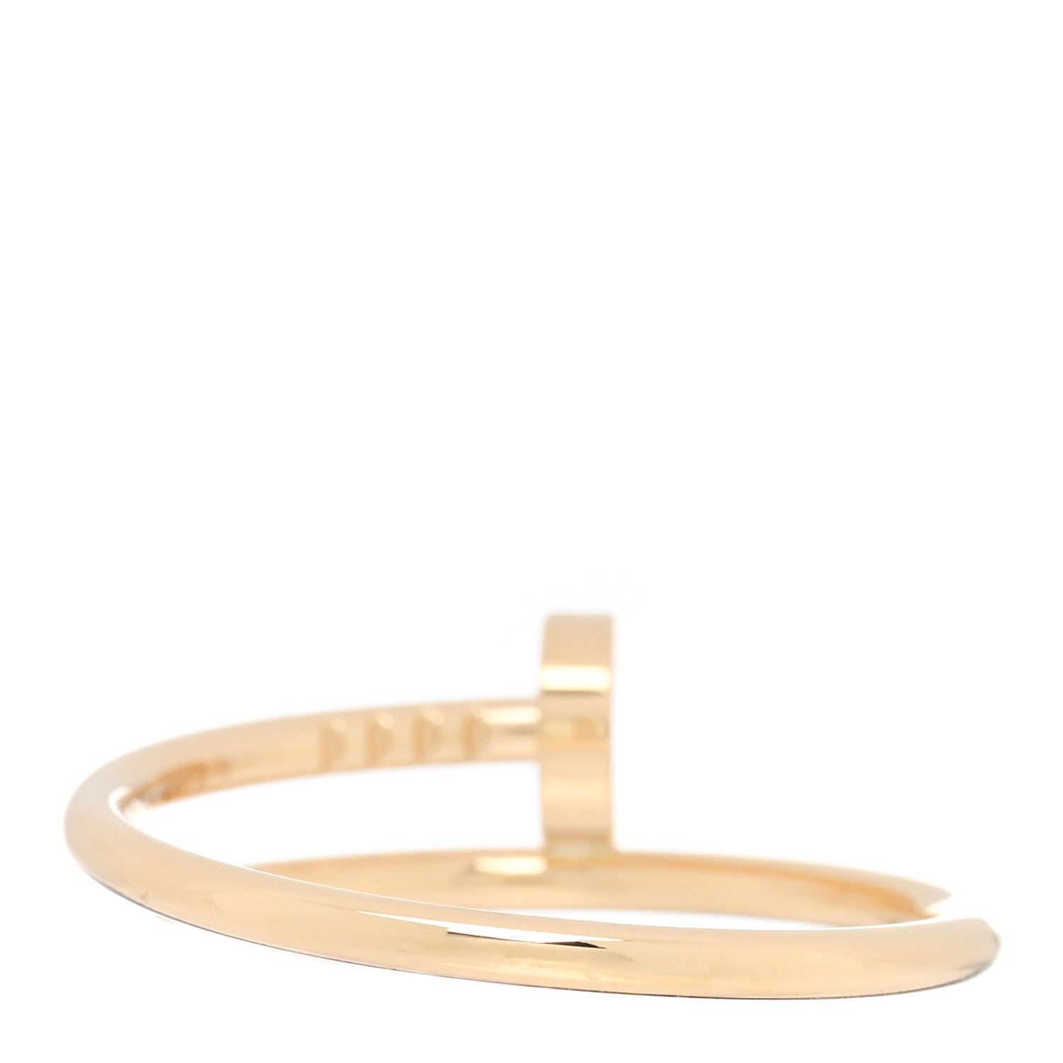 Cartier 18K Yellow Gold Small Juste Un Clou Ring 60 9 3 of 5