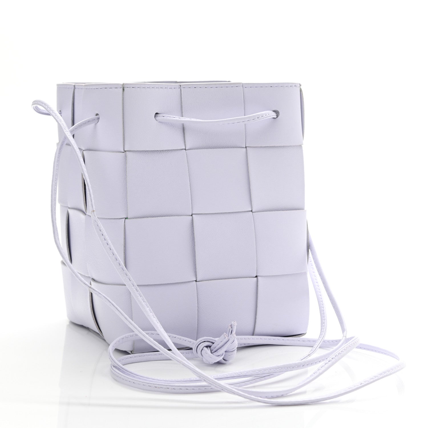 Bottega Veneta Calfskin Intreccio Small Cassette Bucket Bag Mirth Washed 3 of 11