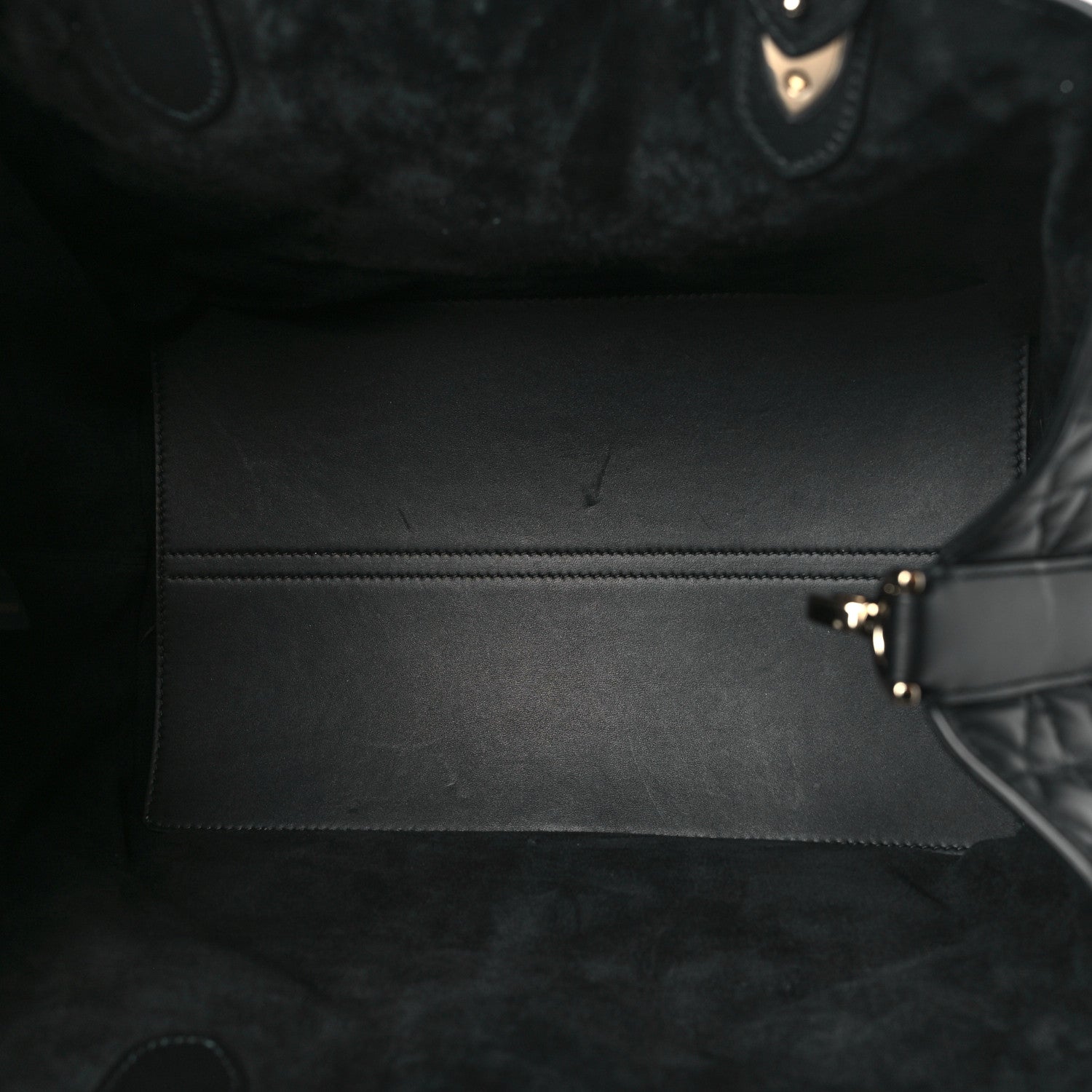 Christian Dior Calfskin Macrocannage Medium Toujours Black 6 of 11