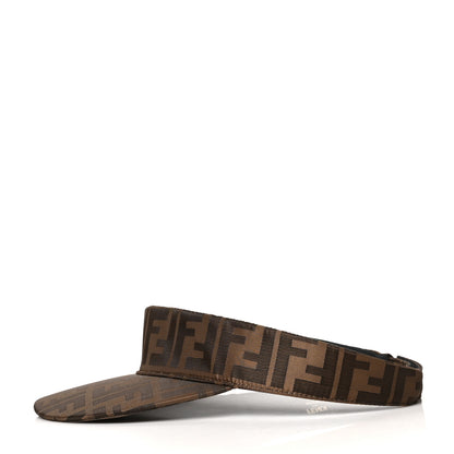 Fendi Silk FF Logo Visor Tobacco 4 of 7