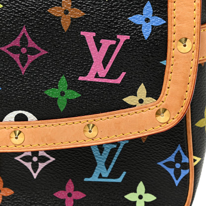 Louis Vuitton Monogram Multicolor Sologne Black 27 of 29