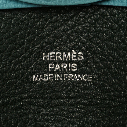 Hermes Evercolor Bastia Verso Coin Purse Bleu Atoll Vert Anglais 6 of 9
