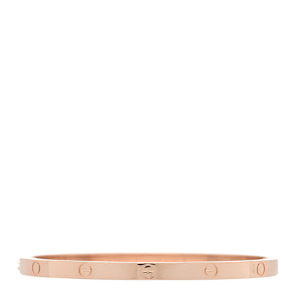 Cartier 18K Pink Gold Small LOVE Bracelet 15 2 of 5