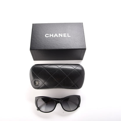 Chanel Camellia Sunglasses 5187-H Black 10 of 10