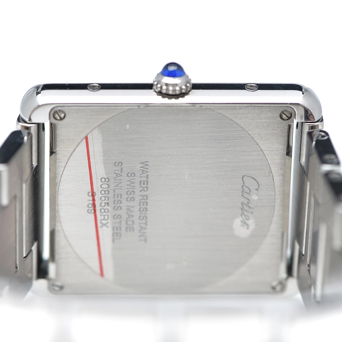 Stainless Steel 27mm Tank Solo Quartz Watch