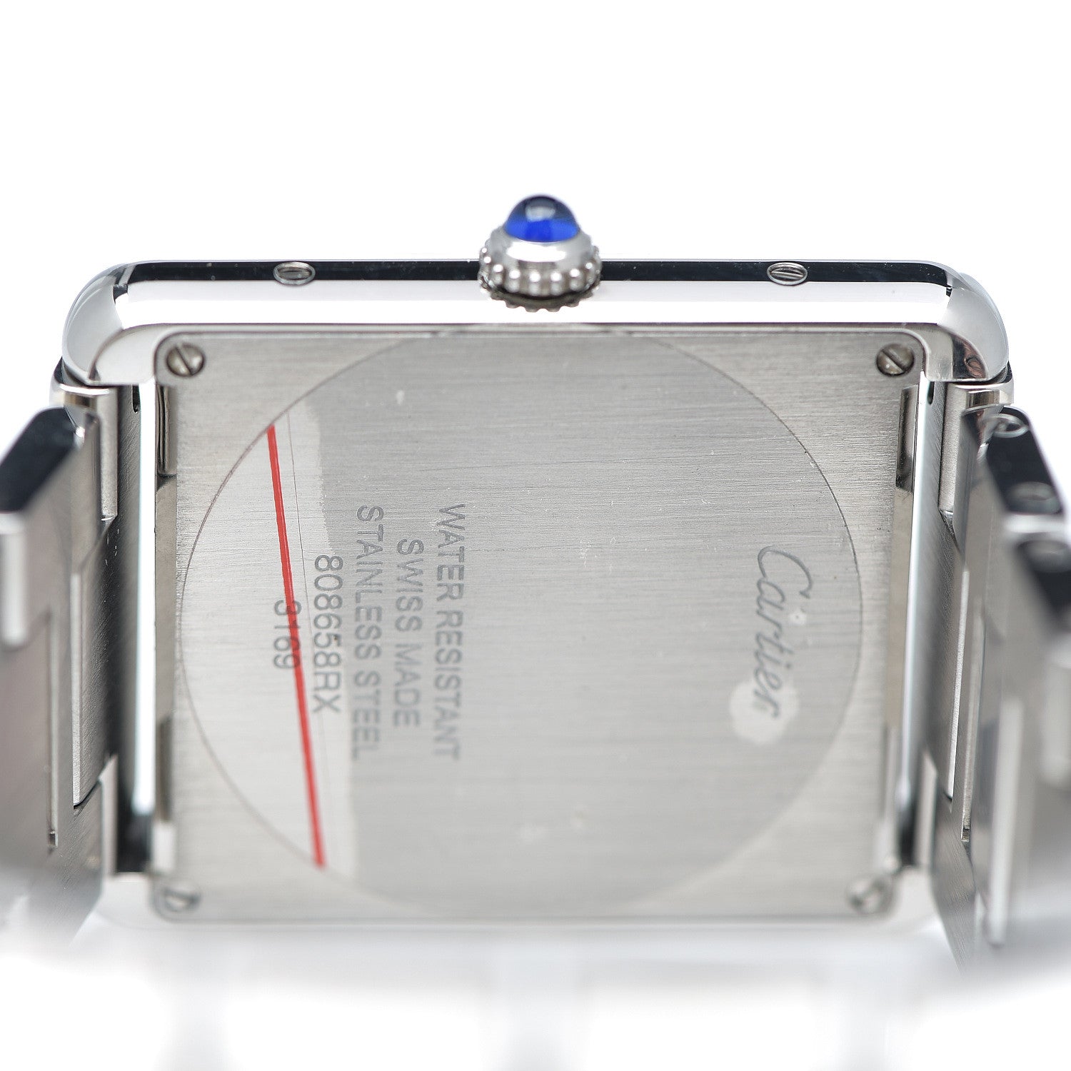 Cartier Stainless Steel 27mm Tank Solo Quartz Watch 4 of 7