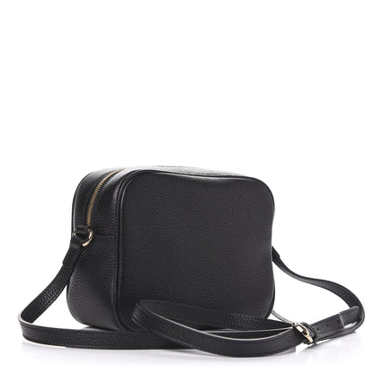 Gucci Pebbled Calfskin Small Soho Disco Bag Black 3 of 10