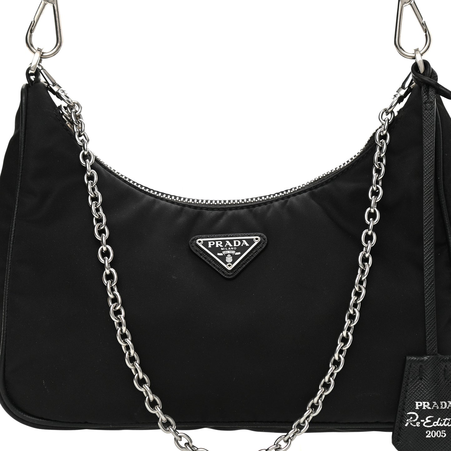 Nylon Re-Edition 2005 Shoulder Bag Black
