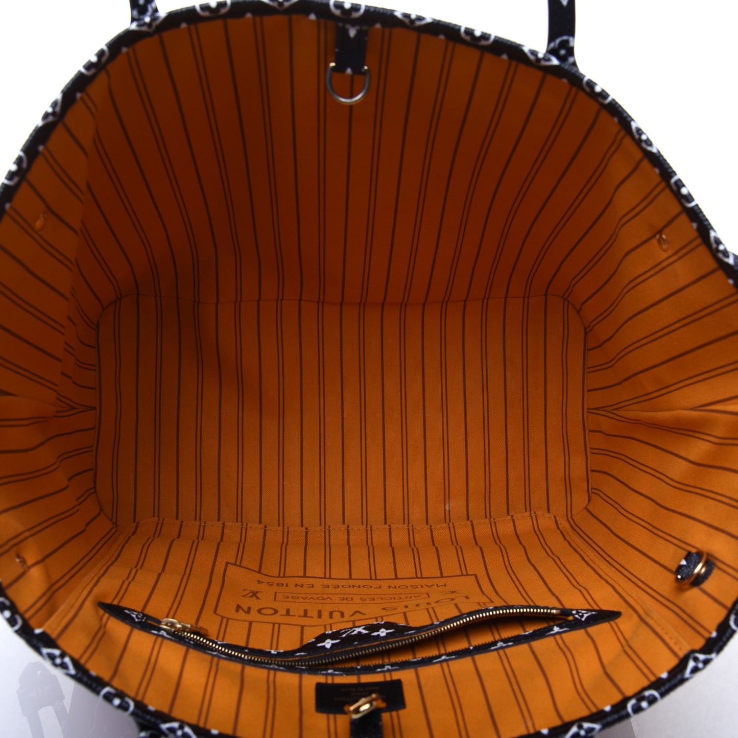 Monogram Giant Jungle Neverfull MM Black