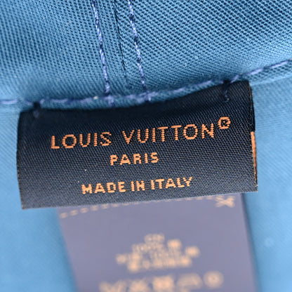 Louis Vuitton Monogram Denim Transformable Bob Bucket Hat 58 Blue 12 of 14