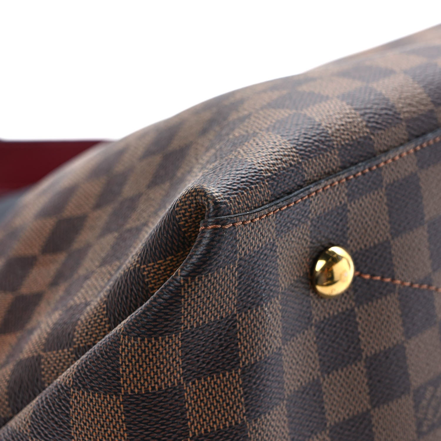 Louis Vuitton Damier Ebene Calfskin Maida Black 9 of 11