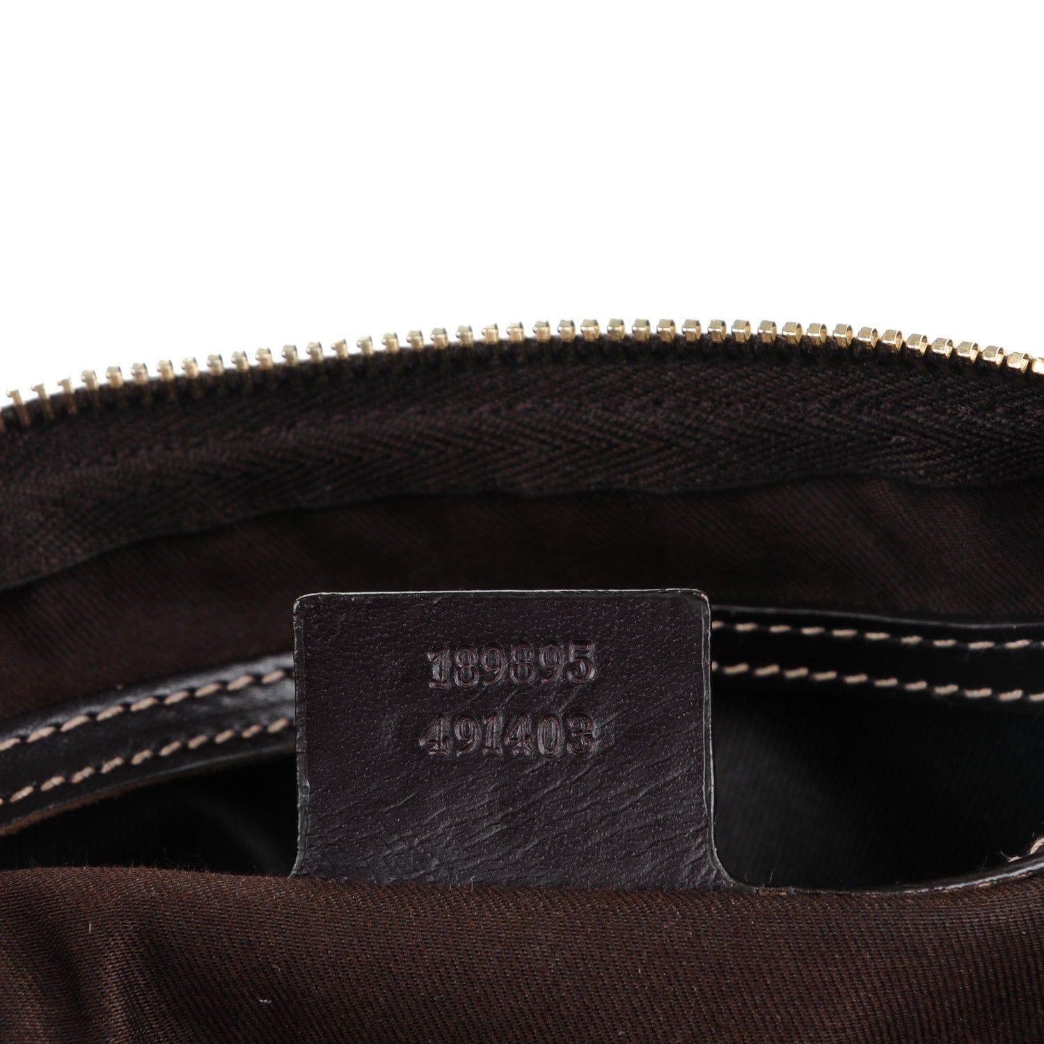 Gucci GG Plus Monogram Web Medium Joy Boston Dark Brown 7 of 8