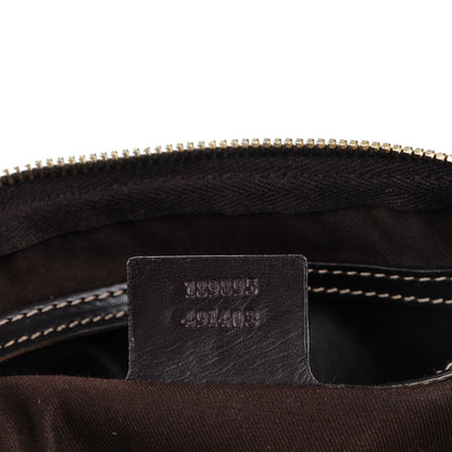 Gucci GG Plus Monogram Web Medium Joy Boston Dark Brown 7 of 8