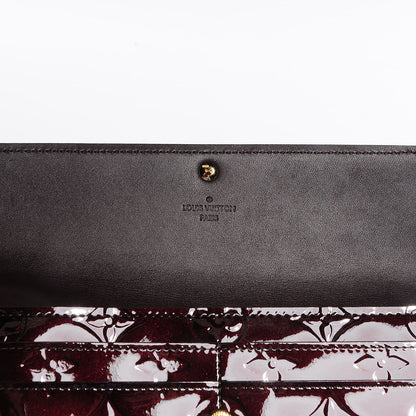 Louis Vuitton Vernis Sarah Wallet Amarante 12 of 14