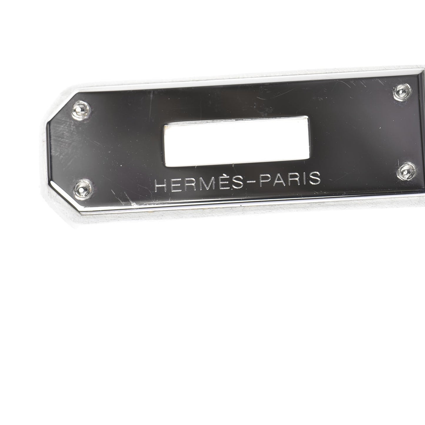 Taurillon Clemence Birkin 30 White