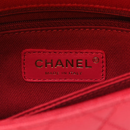 Chanel Caviar Quilted Mini Coco Handle Flap Fuchsia 6 of 13